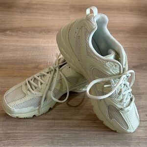 New Balance Cream Sneakers